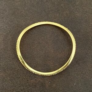 J Crew Slim curved pavé bangle BD936